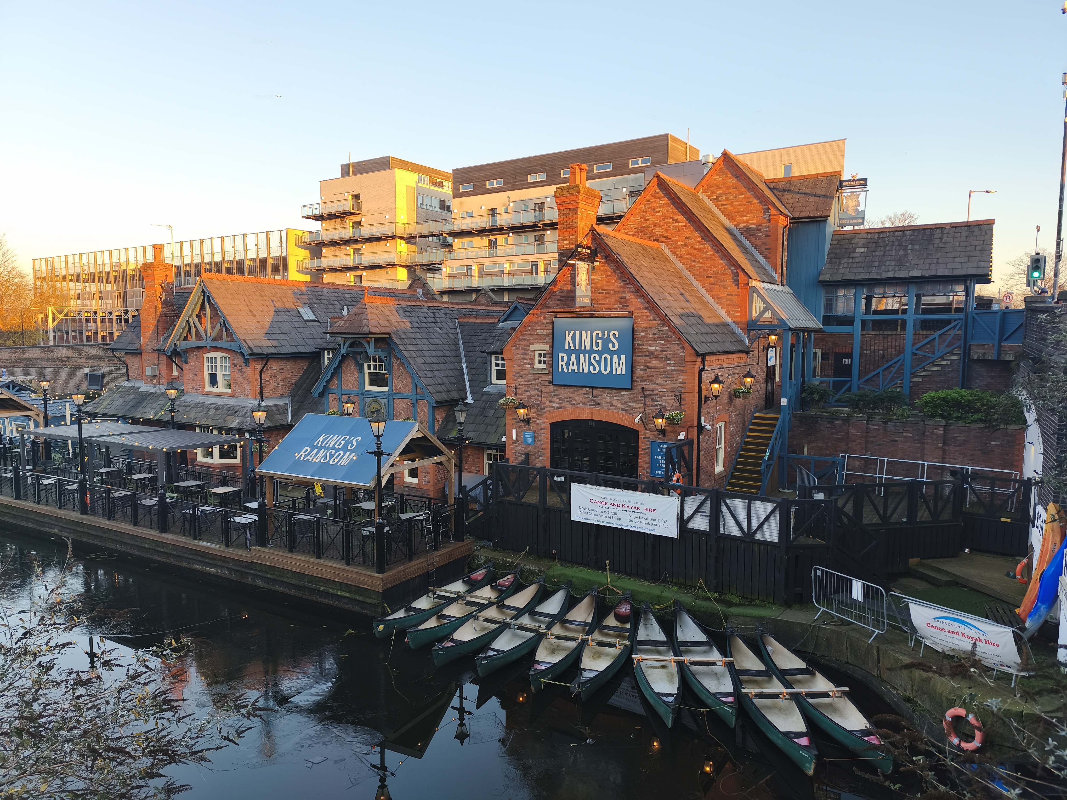 The King's Ransom as viewed from the other side of the bridge (3rd January 2026).